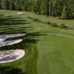 <b><span style="color:orange">Hole #9, Par 4</span>            <span style="color:dodgerblue">5 Tee-450</span>    <span style="color:white">4 Tee-425</span>    <span style="color:gold">3 Tee-400</span>    <span style="color:silver">2 Tee-358</span>    <span style="color:red">1 Tee-322</span><b> Hole 9
