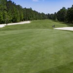<b><span style="color:orange">Hole #1, Par 4</span>            <span style="color:dodgerblue">5 Tee-400</span>    <span style="color:white">4 Tee-366</span>    <span style="color:gold">3 Tee-341</span>    <span style="color:silver">2 Tee-341</span>    <span style="color:red">1 Tee-286</span><b> Hole 1